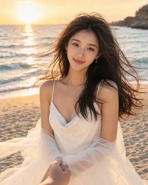 WB002 海边新娘单人氛围 套系封面
